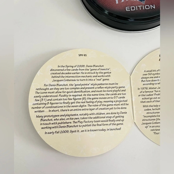 NFL New England Patriots Spot It! Kids Matching Card Game for ages 7+ - Picture 10 of 13